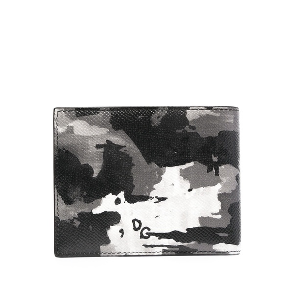 Dolce & Gabbana Camouflage Bi-fold Wallet - Picture 2 of 12